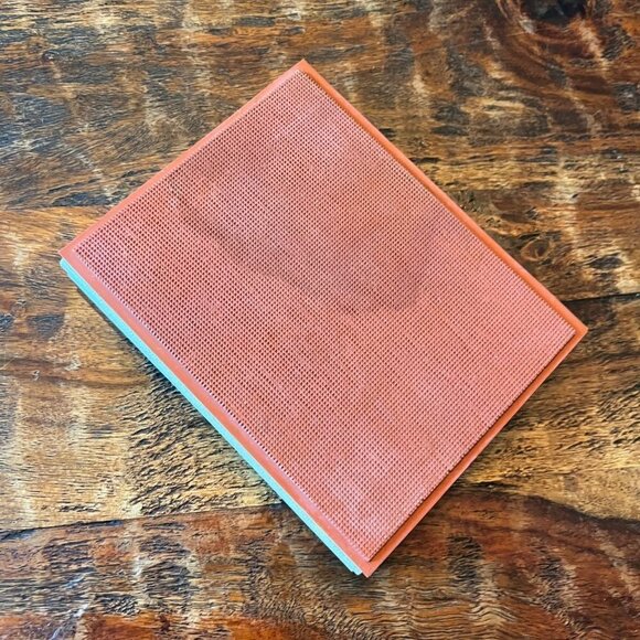 Large Textured Hashing Rubber Stamp 5X6 - Picture 5 of 6